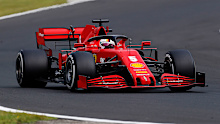 Sebastian Vettel in action at the Hungarian Grand Prix.