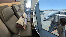 qatar airways business family travel review