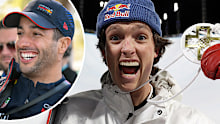 Daniel Ricciardo and Scotty James.