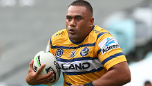 Junior Paulo was impressive for the Eels against the Bulldogs.