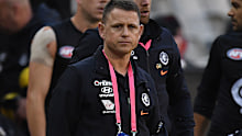 Coach of the Blues Brendon Bolton