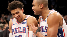 Matisse Thybulle (L) will play for Australia at the Olympics, Ben Simmons says.