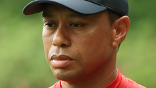 Tiger Woods during the final round of the 2019 Masters.