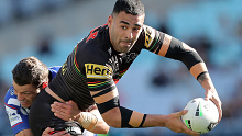 Penrith Panthers star Tyrone May in action during the 2020 season.