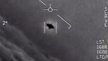 US Navy pilots captured this image of an apparent UFO during a military drill.. NASA has released its landmark report into the phenomenon.
