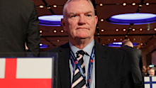 England's FA Chairman Greg Clarke