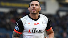 Sonny Bill Williams during the Betfred Super League match between Toronto Wolfpack and Castleford Tigers in February
