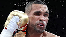 Anthony Mundine during his late-career fight against Jeff Horn.