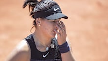Bianca Andreescu knocked out in the first round.
