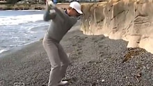 Brandt Snedeker made an amazing birdie from the beach during the AT&T Pebble Beach Pro-Am.