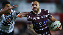Dylan Walker (R) wants to stay at Manly, even with a pay cut.