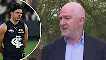 Carlton CEO Graham Wright discusses Elijah Hollands.