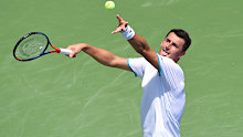 Bernard Tomic will face Alex de Minaur next.