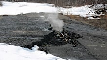 An underground fire in an abandoned coal seam beneath a Pennsylvania town started, which is expected to continue for hundreds of years.