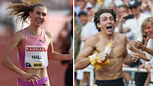 Linden Hall and Armand Duplantis.
