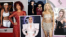 Wild celebrity outfits at the American Music Awards (AMAs) over the years