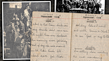 The secret wartime diaries of a young woman are giving new insight into life in Brisbane in the 1940s, describing the day peace was declared and the city's busy social scene with American troops in town.