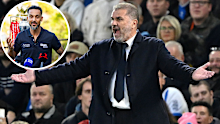 Ange Postecoglou and Theo Walcott.
