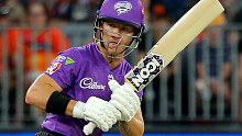 D'Arcy Short during his BBL century for the Hurricanes.