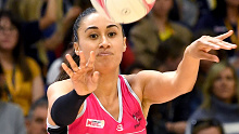 Maria Folau in action for the Adelaide Thunderbirds. She has rejected a new deal.