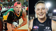 Dylan Alcott, Tayla Harris 
