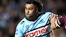 Andrew Fifita in action for the Sharks.