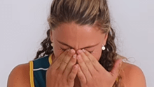 Rosie Malone couldn't hold back tears in an Instagram video. 