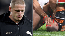 George Burgess' eye gouge on Robbie Farah