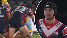 Victor Radley was offered a one-game ban for this hit on AJ Brimson.