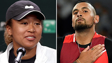 Naomi Osaka, Nick Kyrgios.