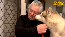 As he hugged his new mate for the first time Mr Southall said his faith in people had been 'renewed'.