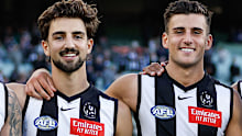 Josh Daicos and Nick Daicos.