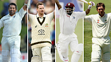 Steve Smith Brian Lara Ricky Ponting Sachin Tendulkar