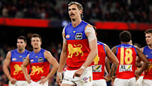 Joe Daniher played 204 senior games across 12 seasons between the Bombers and Lions.