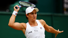 Barty put Kerber to the sword with a remarkable 10 forehand winners in the second set to fight back from a 2-5 hole
