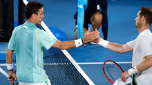 Roberto Bautista Agut and Andy Murray.