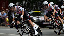 Team Trek Segafredo Richie Porte, Julien Bernard, Giulio Ciccone, Koen de Kort, Fabio Felline, Bauke Molema, Toms Skujins, Jesper Stuyven.