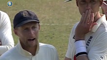 England captain Joe Root blows up after Ajinkya Rahane is given not out in a third umpire blunder.