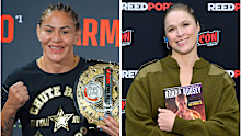 Cris Cyborg and Ronda Rousey.