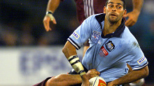 <p>David Peachey scored the match-winning try in his only State of Origin appearance, at Stadium Australia in Game One of the 2000 series.</p><p>In a controversial match, the Maroons had Gorden Tallis sent off by referee Bill Harrigan for dissent, after it appeared both David Furner and Terry Hill had knocked on in the lead up to a Ryan Girdler try that levelled the scores with just nine minutes remaining. Tallis was marched after allegedly calling Harrigan a "f---ing cheat".</p><p>With just four minutes on the clock, Peachey crossed out wide to give New South Wales a 20-16 victory.</p><p>But a hamstring injury ruled Peachey out of Games Two and Three, with his replacement, Tim Brasher, turning in a Man of the Match performance in the Blues' 28-10 win at Suncorp Stadium in the second match.</p><p>Peachey remained at Cronulla until 2005 before a season with Widnes.</p><p>He returned to the NRL for two seasons with Souths, hanging up the boots at the end of the 2007 season.</p>