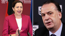 Annastacia Palaszczuk, Peter V'landys