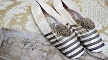 A pair of Queen Victoria's slippers are going to auction.