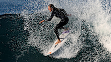 Stephanie Gilmore has won a record eighth world surfing title.