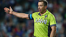 Referee Ben Cummins.