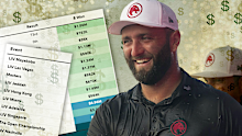 Jon Rahm has filled his bank account since joining LIV Golf.