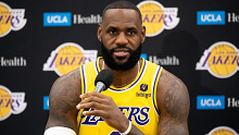 James was questioned by reporters regarding the vaccination status of both he and his teammates at Lakers' Media Day