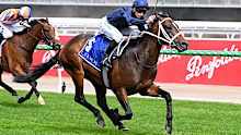 James McDonald riding Switzerland to victory.