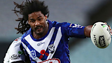Bulldogs winger Jayden Okunbor could be sacked by the club.
