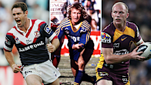 Immortal candidates including Brad Fittler, Darren Lockyer and Peter Sterling. 