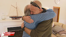Peter Simpson and Bill Morris as they reunite.